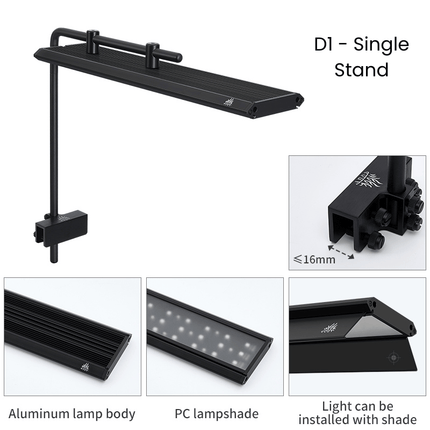 Week aqua MD-Series Pro Light (30 - 60cm) Black