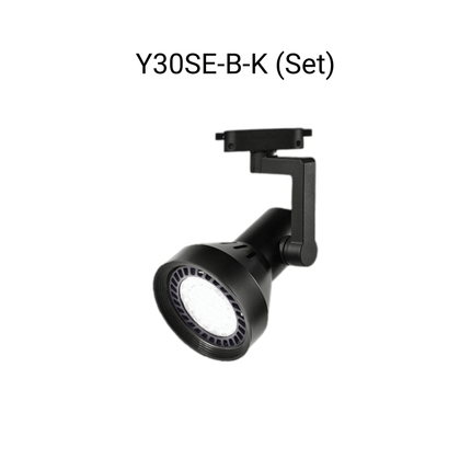 Week aqua Y30 LED Spotlight Black