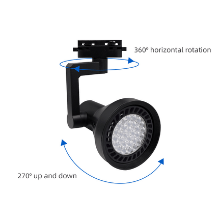 Week aqua Y30 LED Spotlight Black