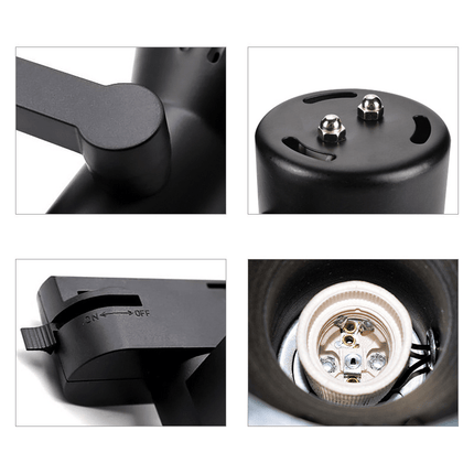 Week aqua Y30 LED Spotlight Black