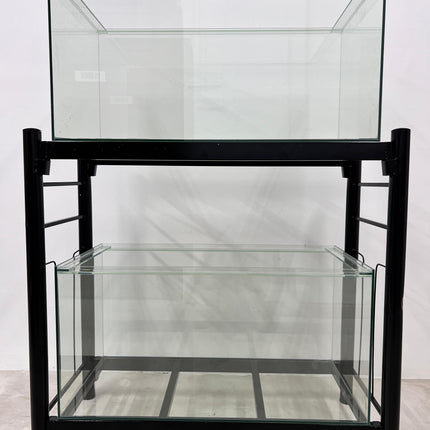 ANS Aquarium Tank + Aquarium Iron stand (Black)