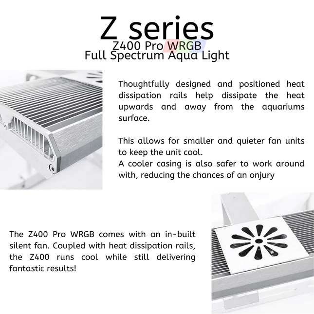 Week Aqua Z400D WRGB led Light