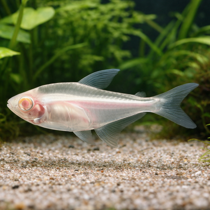 Albino black neon tetra 3cm