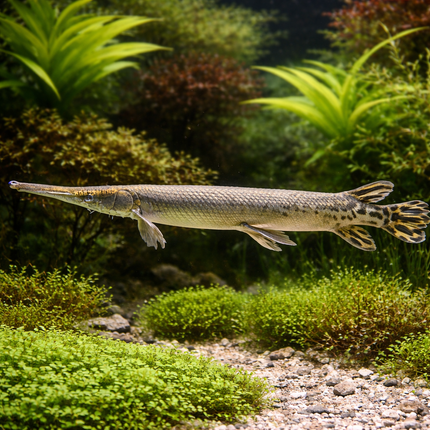 Alligator gar 8-10cm