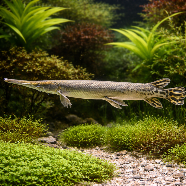 Alligator gar 8-10cm
