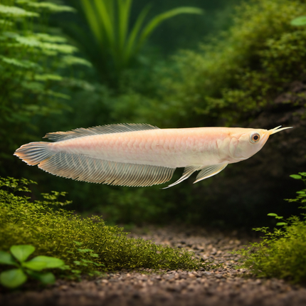 Albino Silver arowana 10-12cm