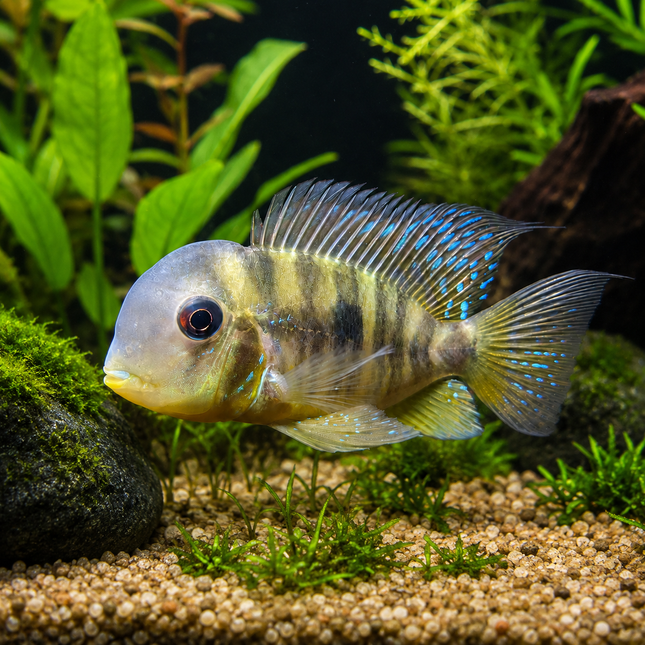 Balzanii cichlid 5cm, 10cm