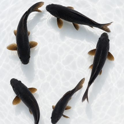 Black koi