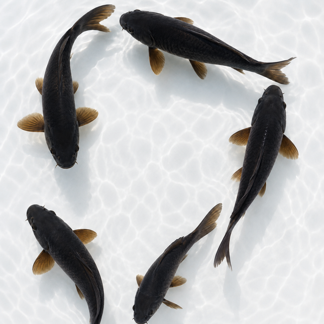 Black koi