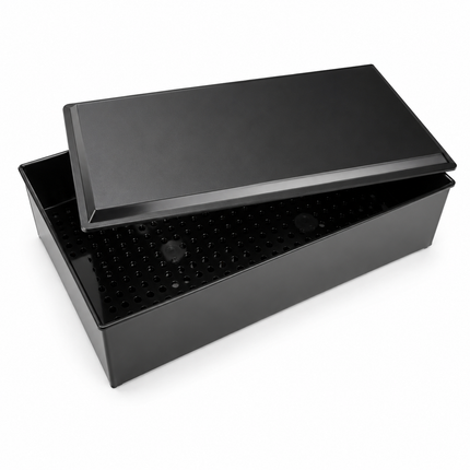 PF Overhead Filter Tray with Anti-Overflow (Black) – 30 x 17 x 7 cm