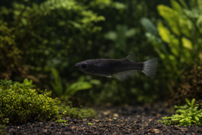 Black Ricefish 2cm
