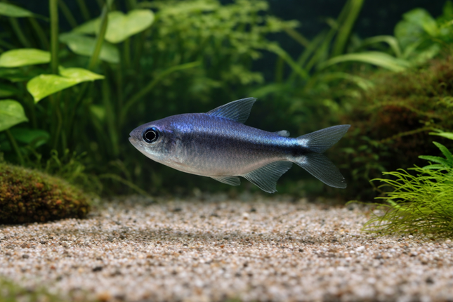 Blue devil tetra 2.5-3cm