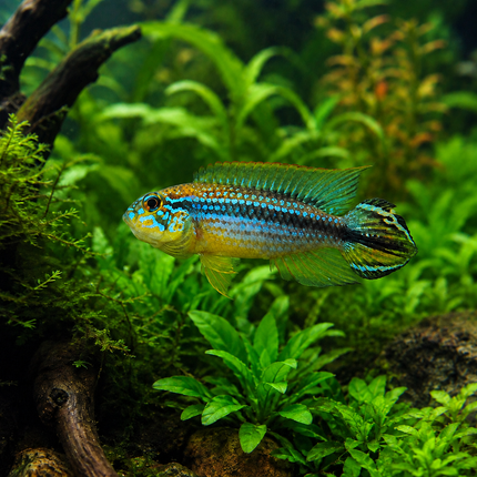 Apistogramma agassizii Tefe Pearl Blue 3-4cm