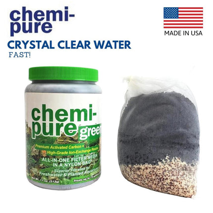 Boyd Chemi-Pure Green Aquatic Filter Media for Crystal Clear Planted Aquariums