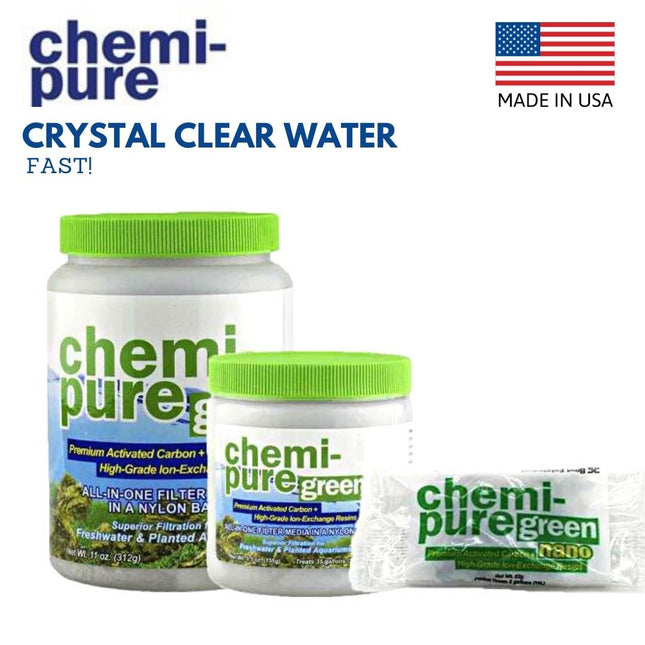 Boyd Chemi-Pure Green Aquatic Filter Media for Crystal Clear Planted Aquariums