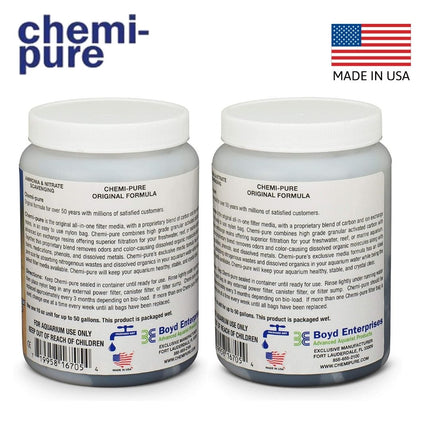 Boyd Chemi-Pure Aquarium Filter Media: Crystal Clear Water, Ammonia, Nitrite, Nitrate Removal