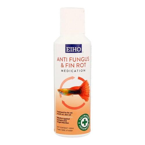 EIHO Fast-Acting Aquarium Fish Anti-Fungus & Fin Rot Treatment Solution