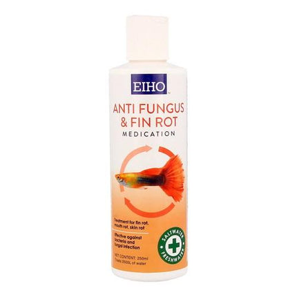 EIHO Fast-Acting Aquarium Fish Anti-Fungus & Fin Rot Treatment Solution