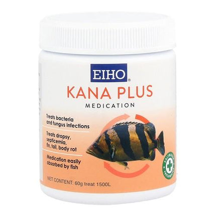 EIHO Kana Plus: Advanced Aquarium Fish Treatment for Bacterial & Fungal Infections