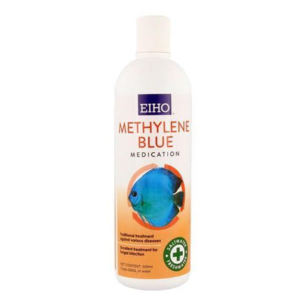 EIHO Concentrated Methylene Blue Aquarium Treatment for Fish Parasites and Fungus