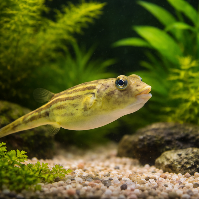 Fahaka puffer 4-5cm