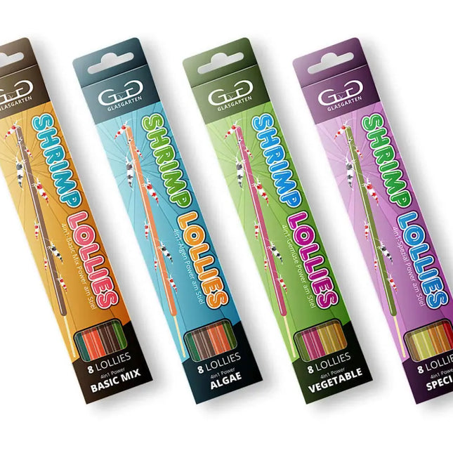 GlasGarten shrimp lollies