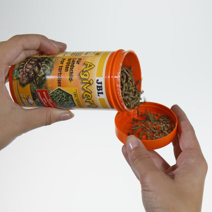 JBL Agivert 250ml Premium Vegetable-Based Turtle Food for Healthy Tortoises