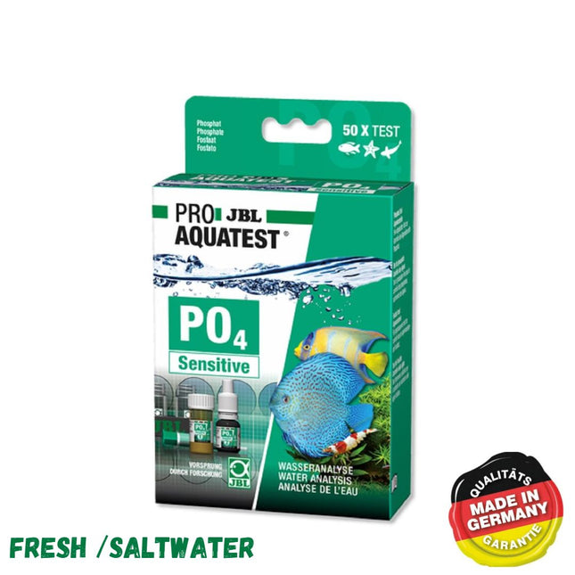 JBL ProAqua PO4 Test Kit: Accurate Phosphate Monitoring for Healthy Aquariums & Ponds