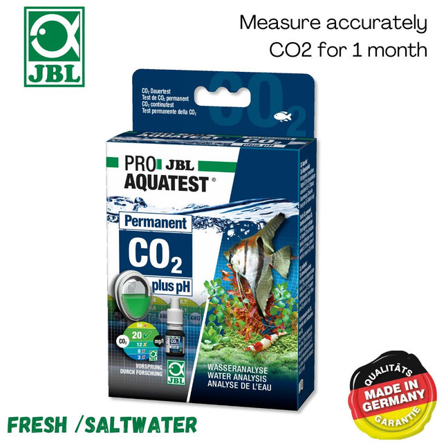 JBL ProAqua CO2-pH Permanent Test Kit Aquarium Water Quality Monitor