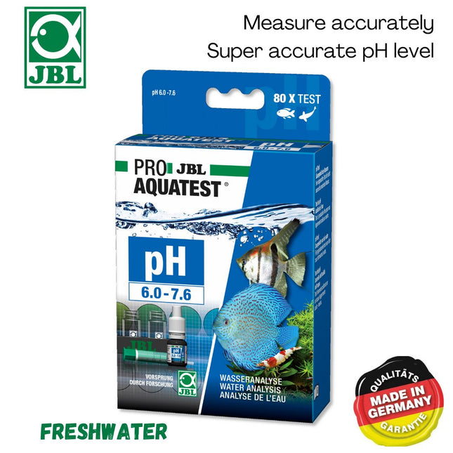 JBL ProAqua pH 6.0-7.6 Test Kit: Essential Freshwater Aquarium Water Monitor