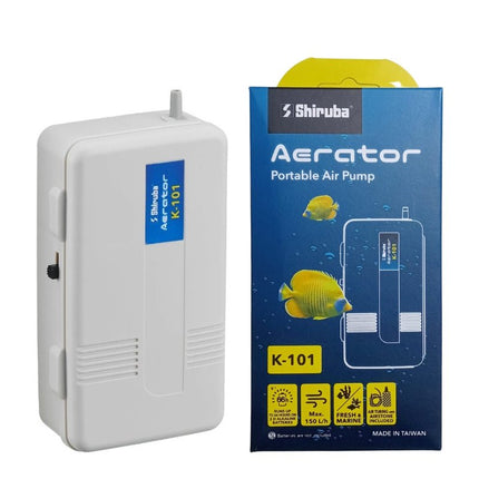 Shiruba K101 Portable Battery Air Pump: Silent, Efficient, Durable for Aquarium & Fishing