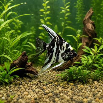Marbled angelfish 4-5cm
