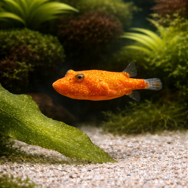 Red miurus puffer 3-5cm
