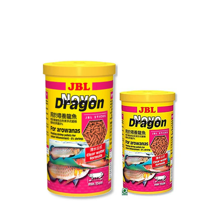 JBL NovoDragon Shrimp Arowana Food Sticks - Premium Floating Nutrition