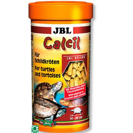 JBL Calcil Premium Turtle Tortoise Food Sticks for Healthy Shell Growth 250ml