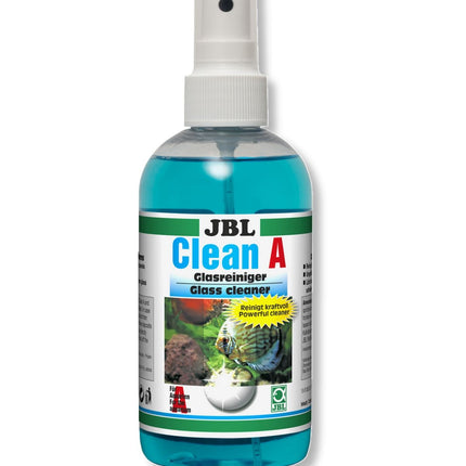 JBL Clean A: Powerful Aquarium Glass Cleaner Spray for Effortless Lime-Scale Removal
