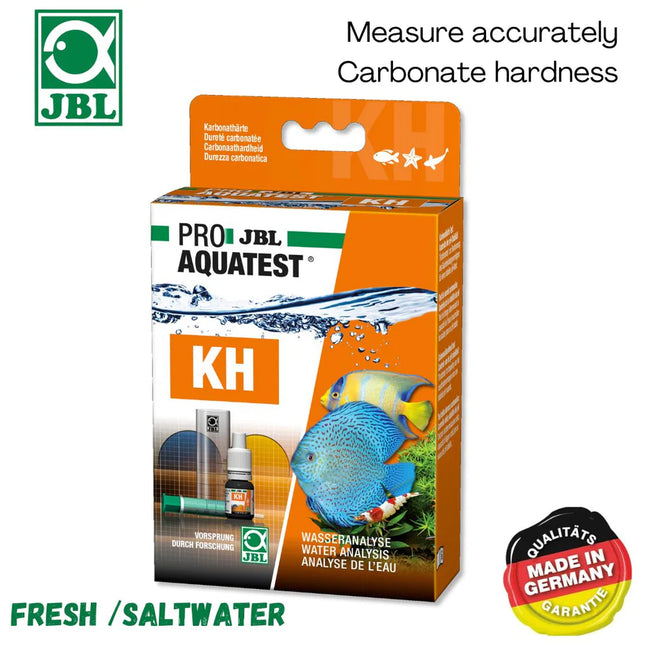 JBL ProAqua KH Test Kit: Accurate Carbonate Hardness for Aquariums & Ponds