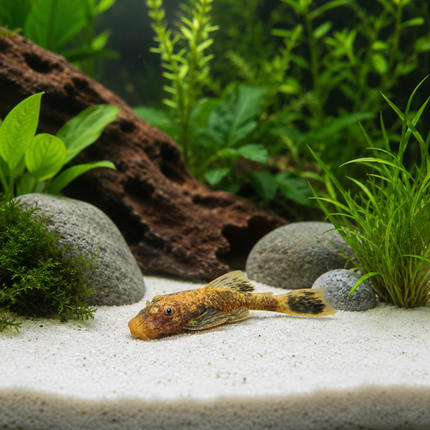 Pleco Red jewel ancistrus 4cm