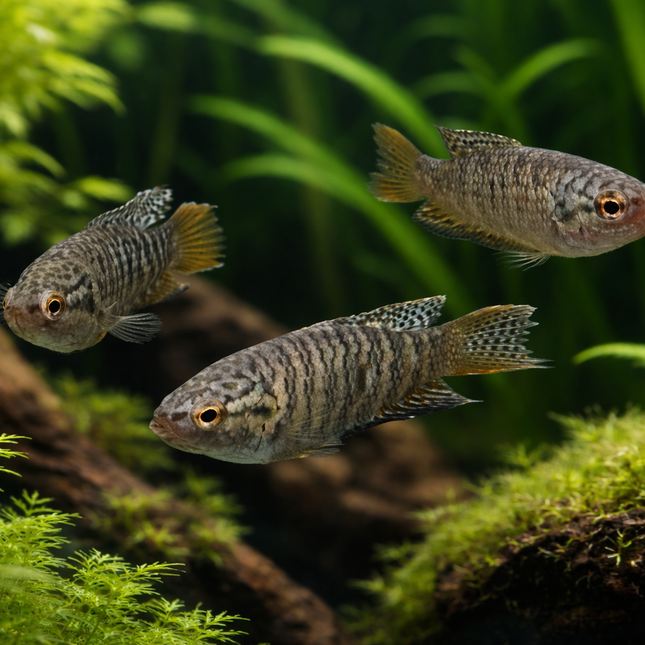 Snakeskin paradise fish 4-5cm