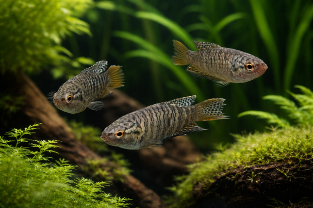 Snakeskin paradise fish 4-5cm