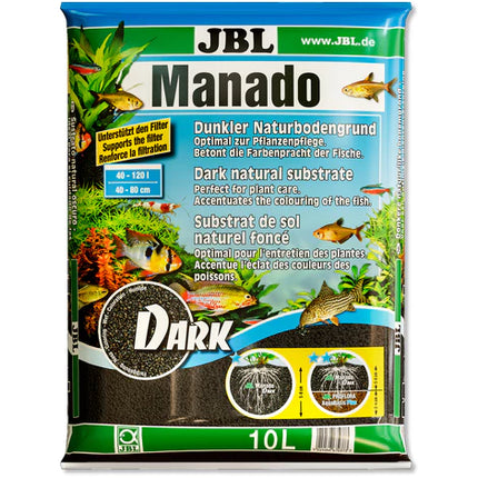 JBL Manado Dark Premium Substrate for Thriving Aquatic Plants & Fish Aquarium