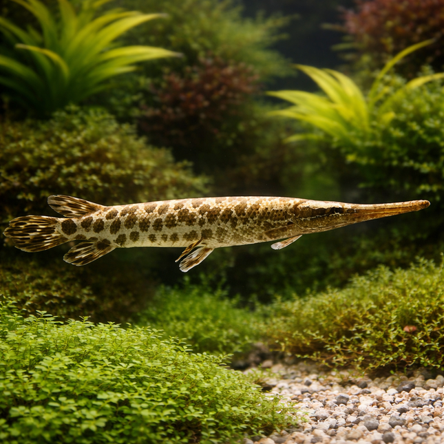 Spotted gar 8-10cm