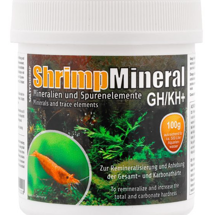 SaltyShrimp Premium GH/KH+ Mineral Supplement for Healthy Aquarium Shrimp & Plants