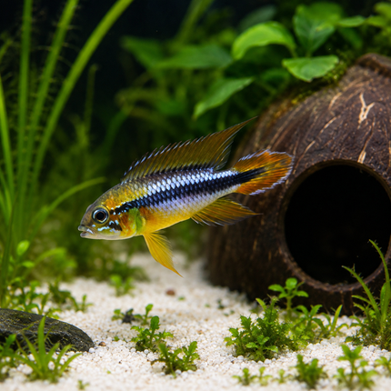 Apistogramma agassizii White Seam 3-4cm