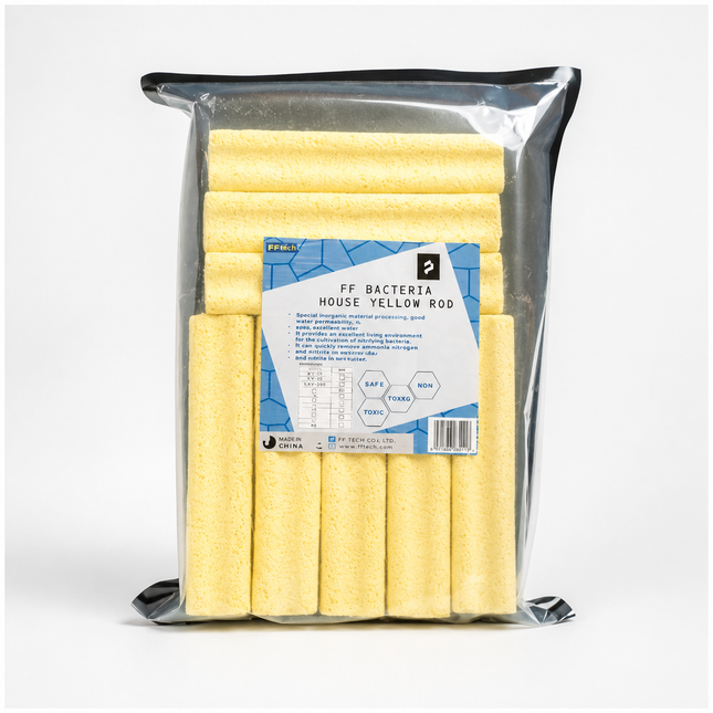 PF Bacteria House Yellow Square Rod (8 pcs)
